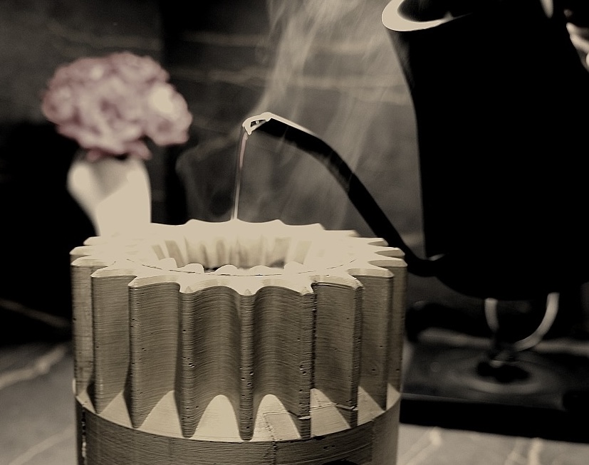 Invisible Pour-Over Coffee Maker